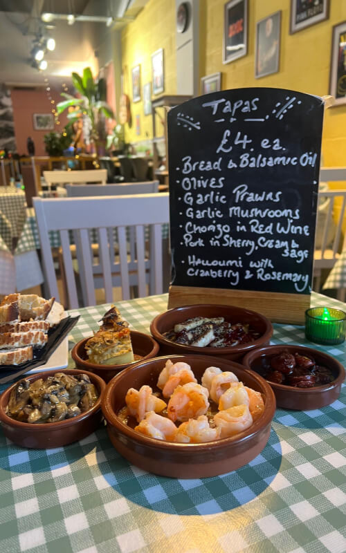 Beat the winter blues at The Rockin Bean Coffee House in Swindon - tapas, private hire, parties and more